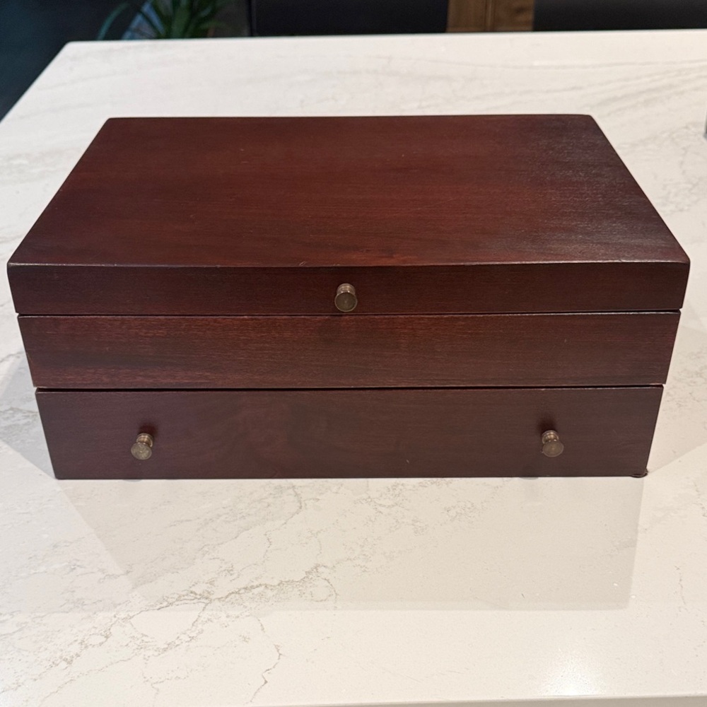 Elegant Wooden silverware Box